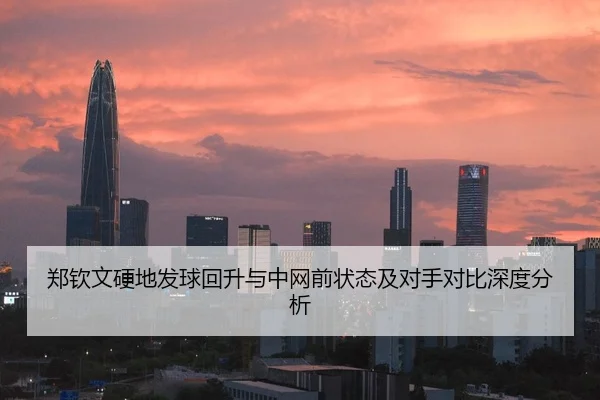 郑钦文硬地发球回升与中网前状态及对手对比深度分析